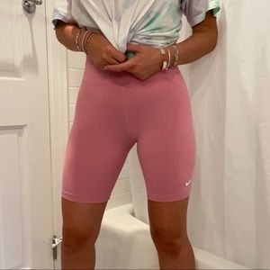 Nike Pink Bike Shorts